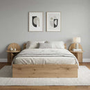 Sengebord 2 pcs Artisan-eg 40 x 35,5 x 45,5 cm Konstrueret træ