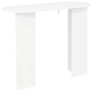 Konsolbord Hvid 100 x 39,5 x 75 cm Konstrueret træ