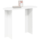 Konsolbord Hvid 100 x 39,5 x 75 cm Konstrueret træ