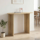 Konsolbord Sonoma-eg 100 x 39,5 x 75 cm Konstrueret træ
