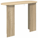 Konsolbord Sonoma-eg 100 x 39,5 x 75 cm Konstrueret træ