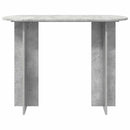 Konsolbord Betongrå 100 x 39,5 x 75 cm Konstrueret træ