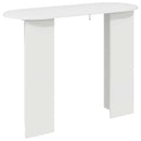 Konsolbord Hvid højglans 100 x 39,5 x 75 cm Konstrueret træ