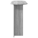 Konsolbord Grå sonoma-eg 100 x 39,5 x 75 cm Konstrueret træ