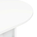 Konsolbord Hvid 100 x 39,5 x 75 cm Konstrueret træ