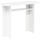 Konsolbord Hvid 100 x 39,5 x 75 cm Konstrueret træ