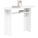 Konsolbord Hvid 100 x 39,5 x 75 cm Konstrueret træ