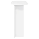 Konsolbord Hvid 100 x 39,5 x 75 cm Konstrueret træ