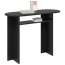 Konsolbord Sort eg 100 x 39,5 x 75 cm Konstrueret træ