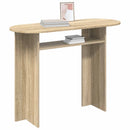 Konsolbord Sonoma-eg 100 x 39,5 x 75 cm Konstrueret træ