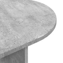Konsolbord Betongrå 100 x 39,5 x 75 cm Konstrueret træ