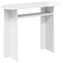 Konsolbord Hvid højglans 100 x 39,5 x 75 cm Konstrueret træ