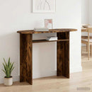 Konsolbord Røget eg 100 x 39,5 x 75 cm Konstrueret træ