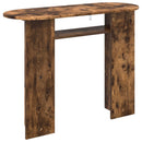 Konsolbord Røget eg 100 x 39,5 x 75 cm Konstrueret træ