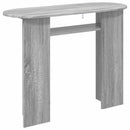 Konsolbord Grå sonoma-eg 100 x 39,5 x 75 cm Konstrueret træ