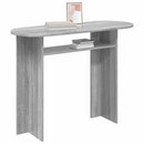 Konsolbord Grå sonoma-eg 100 x 39,5 x 75 cm Konstrueret træ