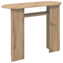 Konsolbord Artisan-eg 100 x 39,5 x 75 cm Konstrueret træ
