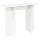 Konsolbord Hvid 100 x 30 x 75 cm Konstrueret træ