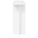 Konsolbord Hvid 100 x 30 x 75 cm Konstrueret træ