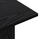 Konsolbord Sort eg 100 x 30 x 75 cm Konstrueret træ