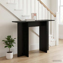 Konsolbord Sort eg 100 x 30 x 75 cm Konstrueret træ