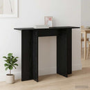 Konsolbord Sort eg 100 x 30 x 75 cm Konstrueret træ