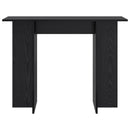 Konsolbord Sort eg 100 x 30 x 75 cm Konstrueret træ