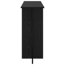 Konsolbord Sort eg 100 x 30 x 75 cm Konstrueret træ