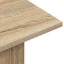 Konsolbord Sonoma-eg 100 x 30 x 75 cm Konstrueret træ