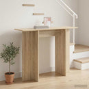 Konsolbord Sonoma-eg 100 x 30 x 75 cm Konstrueret træ