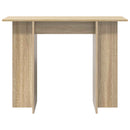Konsolbord Sonoma-eg 100 x 30 x 75 cm Konstrueret træ