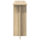 Konsolbord Sonoma-eg 100 x 30 x 75 cm Konstrueret træ