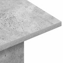 Konsolbord Betongrå 100 x 30 x 75 cm Konstrueret træ