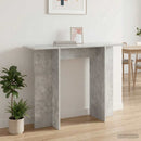 Konsolbord Betongrå 100 x 30 x 75 cm Konstrueret træ