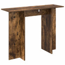 Konsolbord Røget Eg 100 x 30 x 75 cm Konstrueret træ