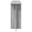 Konsolbord Grå sonoma-eg 100 x 30 x 75 cm Konstrueret træ