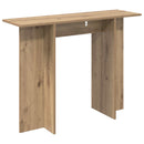 Konsolbord Artisan-eg 100 x 30 x 75 cm Konstrueret træ