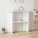 Konsolbord Hvid 100 x 30 x 75 cm Konstrueret træ