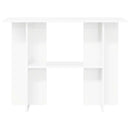 Konsolbord Hvid 100 x 30 x 75 cm Konstrueret træ