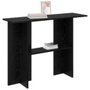 Konsolbord Sort eg 100 x 30 x 75 cm Konstrueret træ