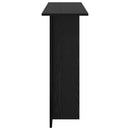 Konsolbord Sort eg 100 x 30 x 75 cm Konstrueret træ