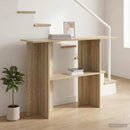 Konsolbord Sonoma-eg 100 x 30 x 75 cm Konstrueret træ