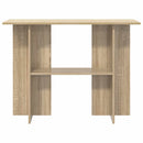Konsolbord Sonoma-eg 100 x 30 x 75 cm Konstrueret træ