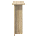 Konsolbord Sonoma-eg 100 x 30 x 75 cm Konstrueret træ