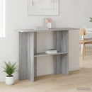 Konsolbord Grå sonoma-eg 100 x 30 x 75 cm Konstrueret træ