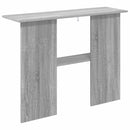 Konsolbord Grå sonoma-eg 100 x 30 x 75 cm Konstrueret træ