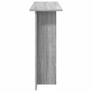 Konsolbord Grå sonoma-eg 100 x 30 x 75 cm Konstrueret træ