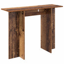 Konsolbord Gammelt træ 100 x 30 x 75 cm Konstrueret træ