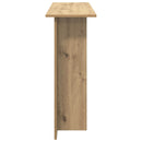 Konsolbord Artisan-eg 100 x 30 x 75 cm Konstrueret træ