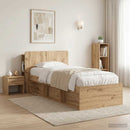 Hovedgærde Skab Artisan Eg 119,5 x 18,5 x 80 cm Konstrueret træ